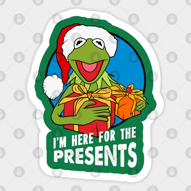 Christmas Kermit Sticker by OniSide